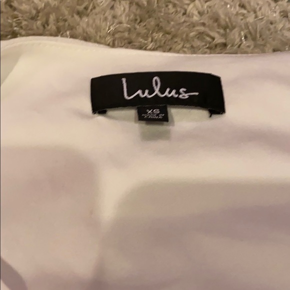 LULUs white dress ✨ - Picture 3 of 4